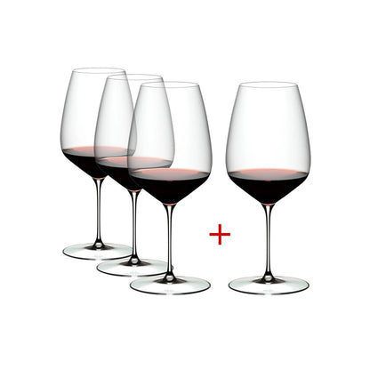 Veloce CAB MER Glasses, Value Pack of 4