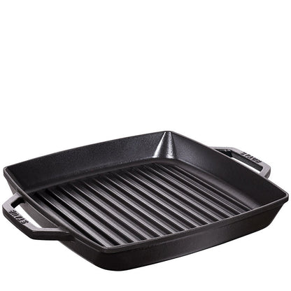 Double Handle Cast Iron Grill Pan