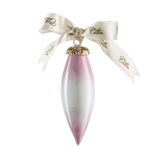 Suave Pink Drop Chirstmas Bauble