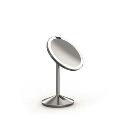 Simplehuman Sensor Mirror Fold with Travel Case-Sleek, modern makeup mirror on a white background