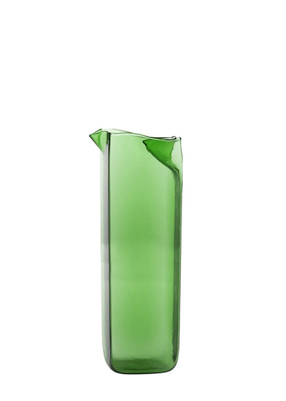 Bricco Green Glass Pitcher