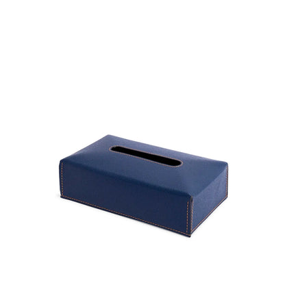 Brown Stitch Tissue Holder