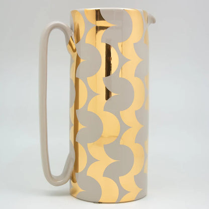 Serlio Cicappa Gold 24K & Gray Carafe