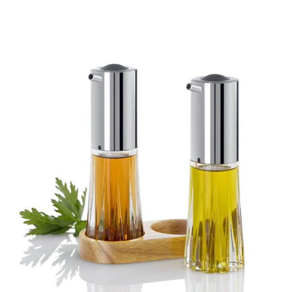 AdHoc Menage Crystal Oil & Vinegar Dispenser Set of 2