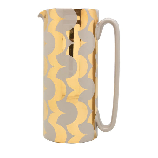 Serlio Cicappa Gold 24K & Gray Carafe