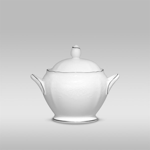 Noritake Princess Bouquet Platinum Tea Service, Set of 29