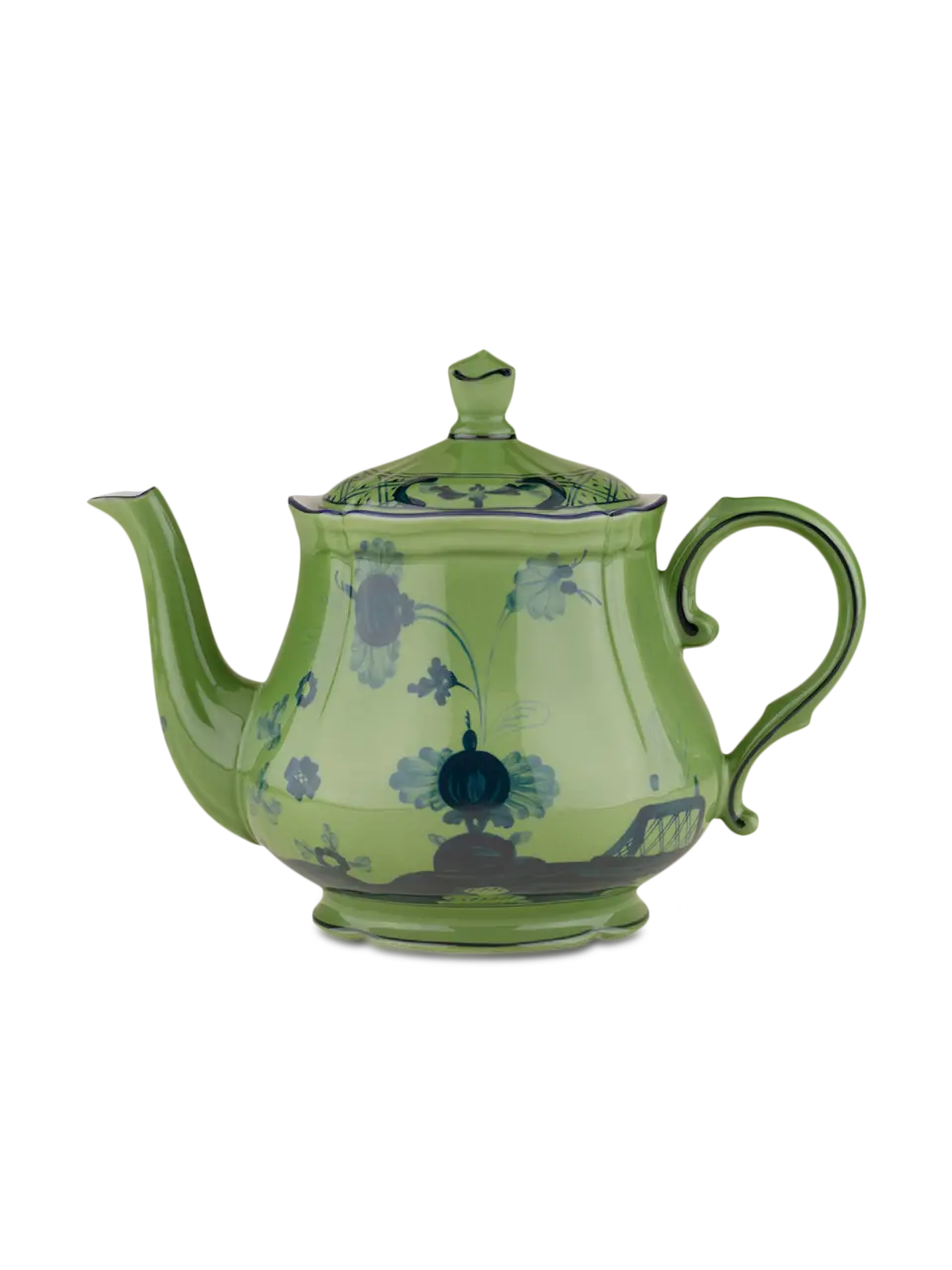 Oriente Italy Malachite Teapot With Cover