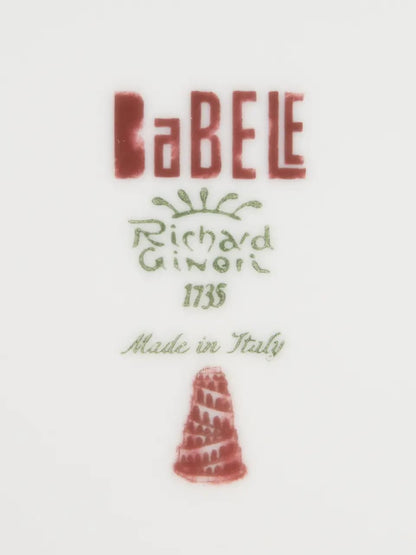 Babele Rosso Flat Bread Plate
