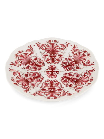 Babele Rosso Flat Dinner Plate