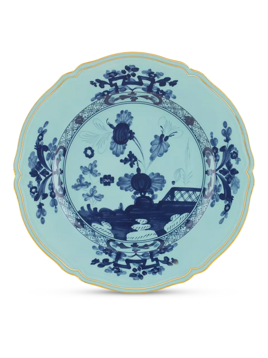 Oriente Italy Iris Charger Plate