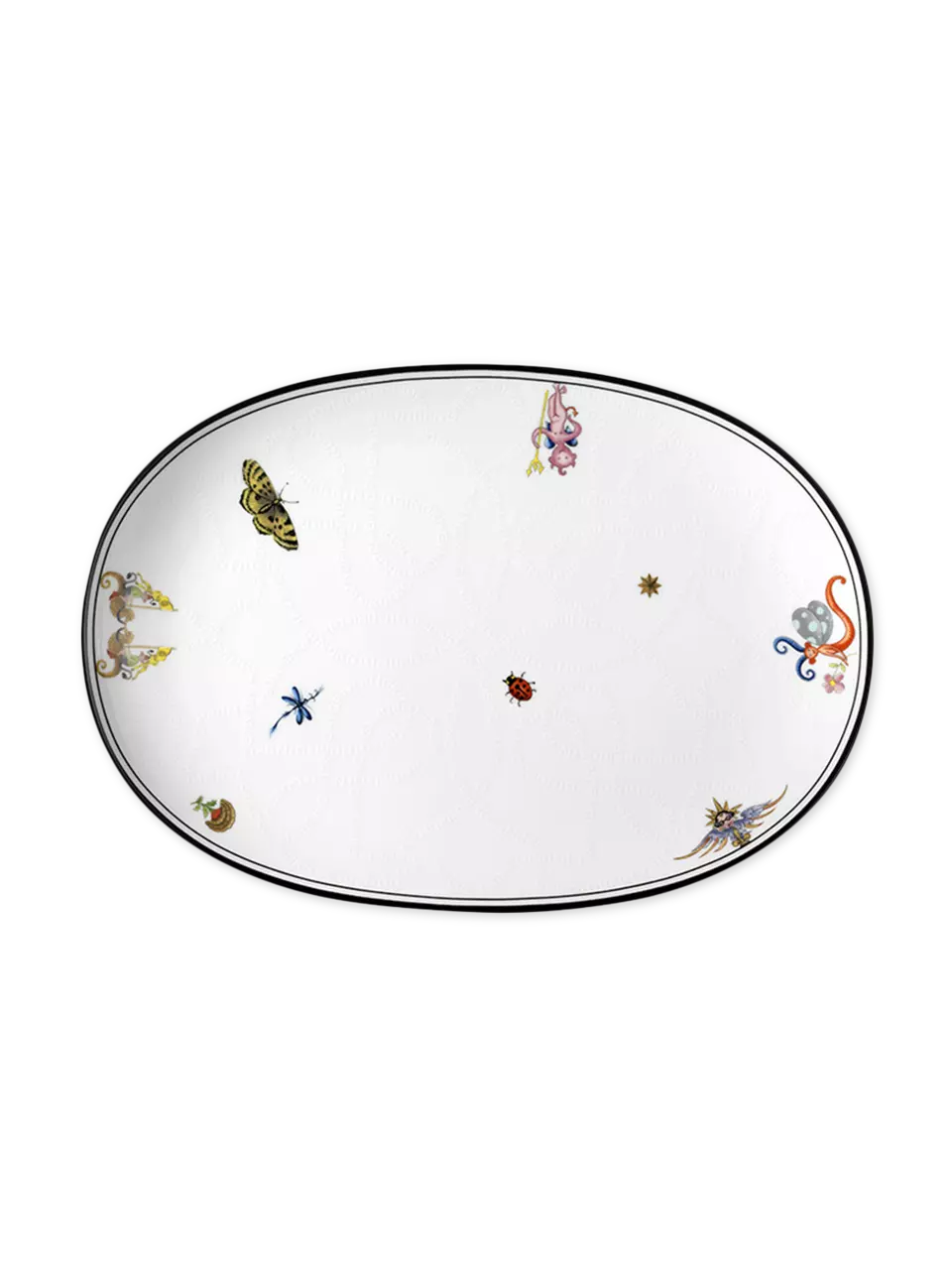 Arcadia Oval Flat Platter