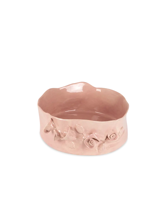 Flower Craft Round Salad Bowl