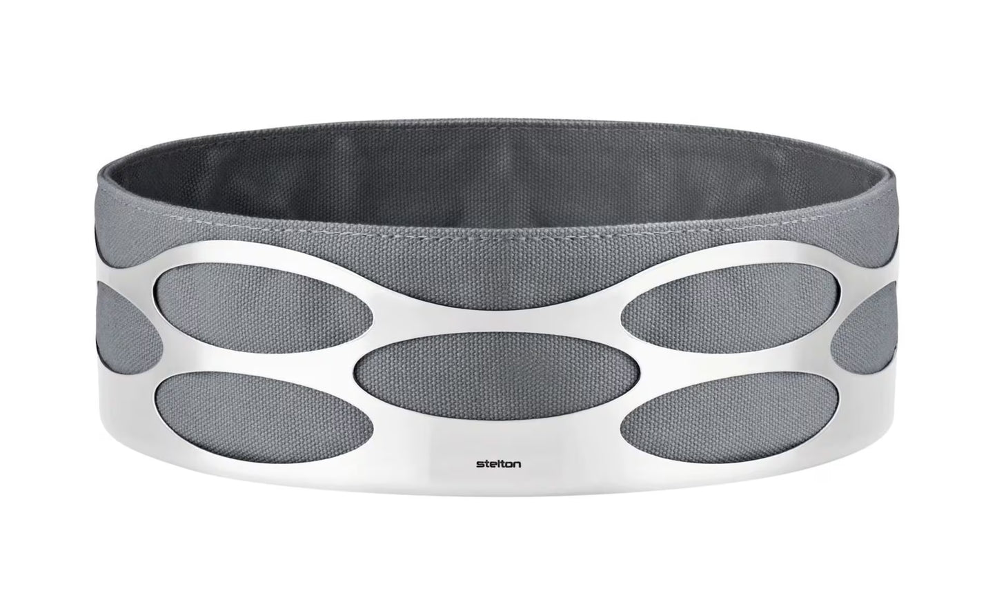 Embrace Bread Tray Ø23 cm - Grey