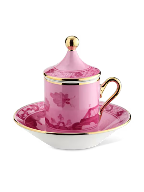 Oriente Italy Porpora Tete A Tete Coffee Set