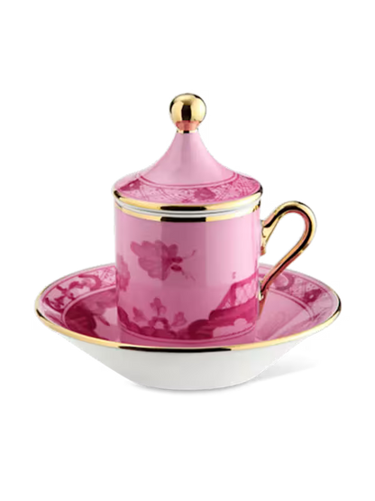 Oriente Italy Porpora Tete A Tete Coffee Set