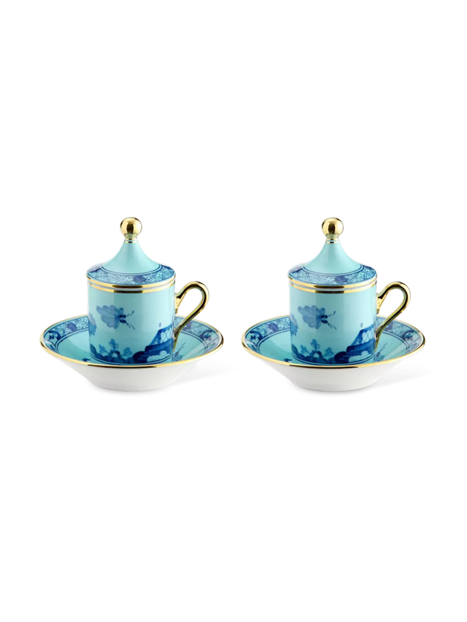 Oriente Italy Iris Tete A Tete Coffee Set