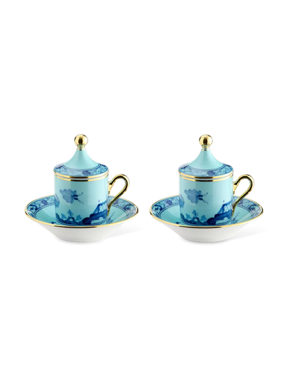 Oriente Italy Iris Tete A Tete Coffee Set