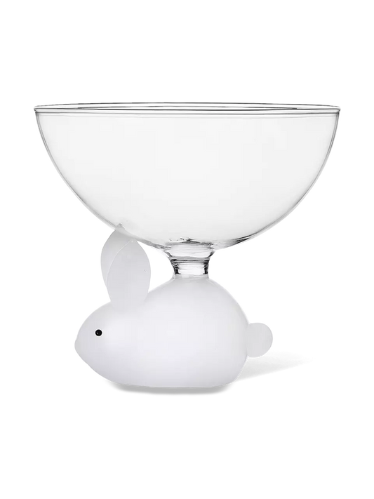 Transparent Bowl Rabbit