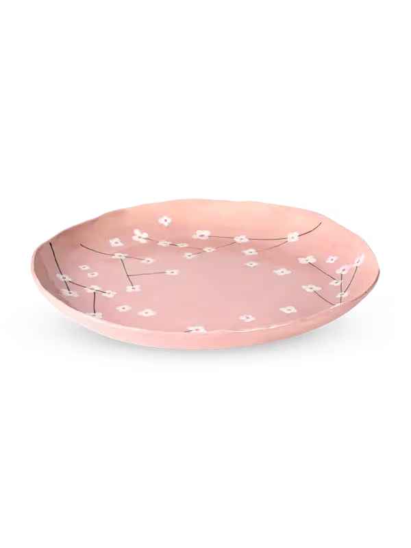 Cherry Blossom Flat Dish 42cm