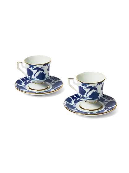 Espresso Cups & Saucers Set of 2