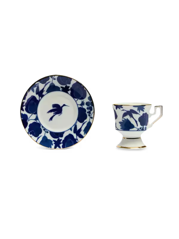 Espresso Cups & Saucers Set of 2
