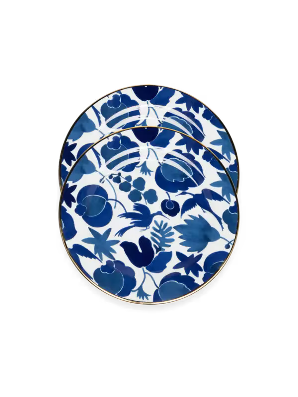 Set of Wildbird Dessert Plates