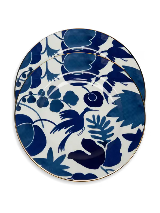 Set of Wildbird Dinner Plates