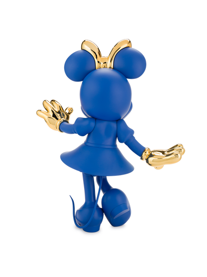 Minnie Welcome Blue & Gold