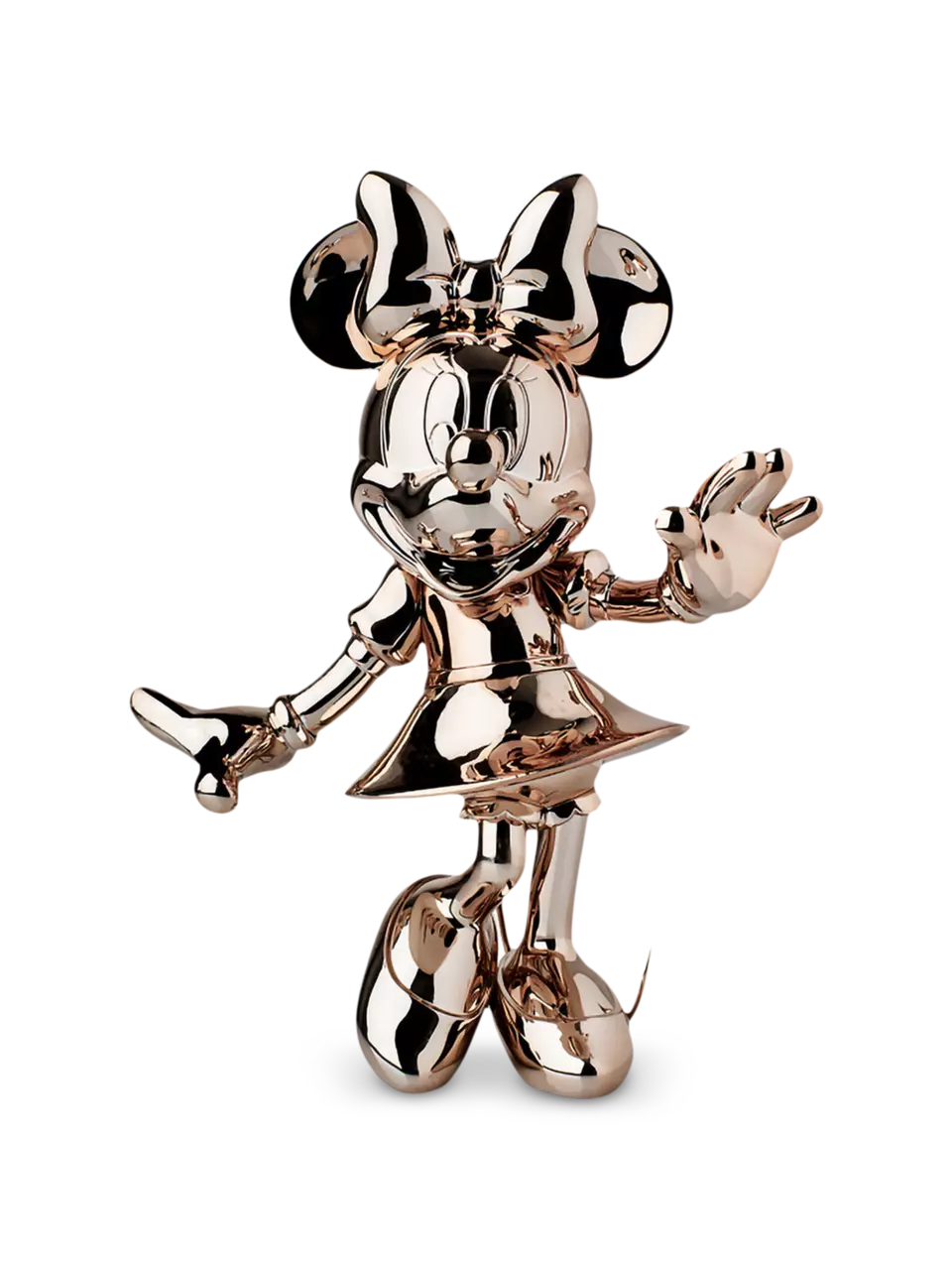 Minnie Welcome Chromed Rose Gold