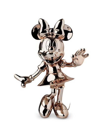 Minnie Welcome Chromed Rose Gold