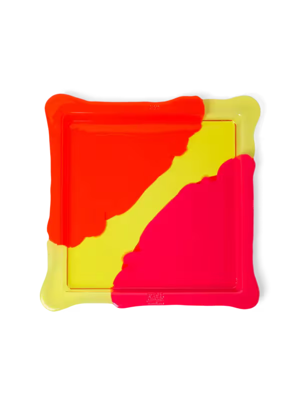 Fish Design Round Large Tray