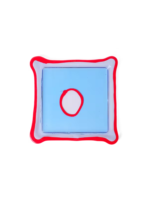 Fish Design  Square Medium Tray