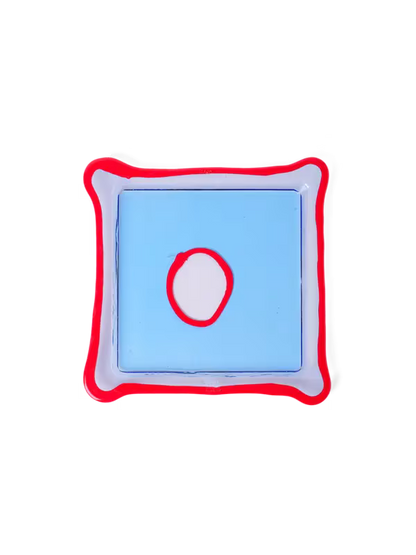 Fish Design  Square Medium Tray