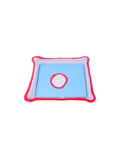 Fish Design  Square Medium Tray