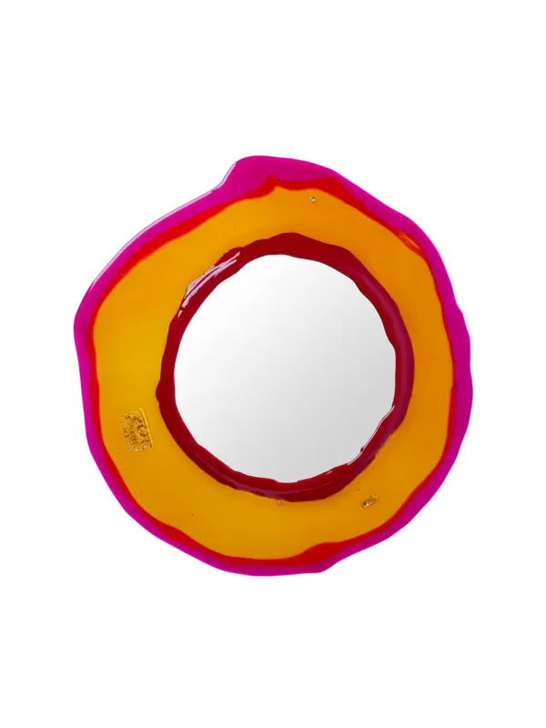 Fish Design Round L Mirror
