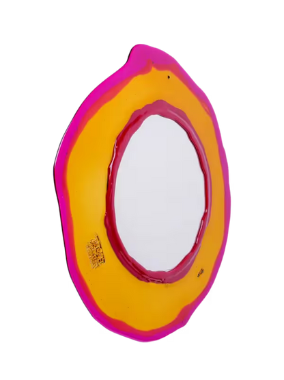 Fish Design Round L Mirror