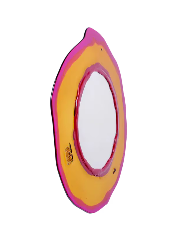 Fish Design Round L Mirror