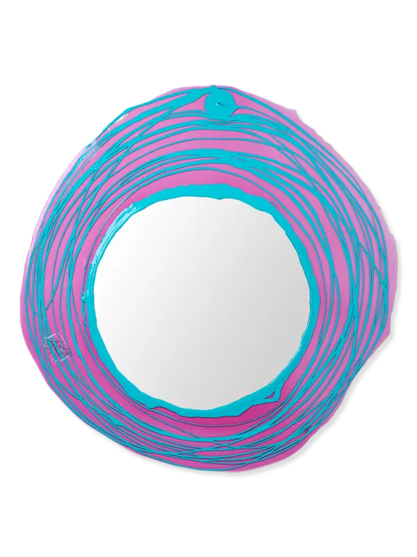 Fish Design Round XL Mirror