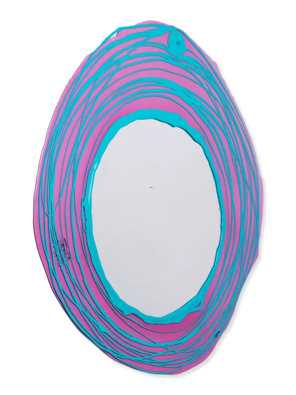 Fish Design Round XL Mirror