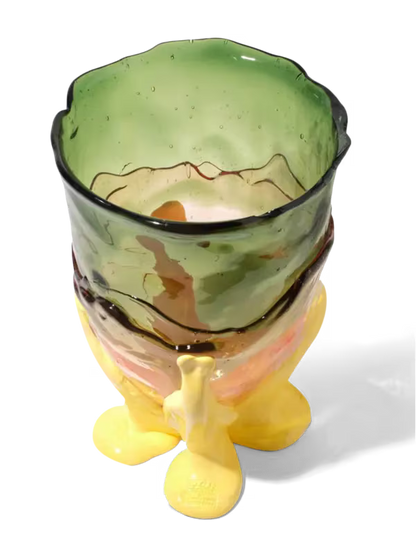 Fish Design Clear Extra Colour Vase