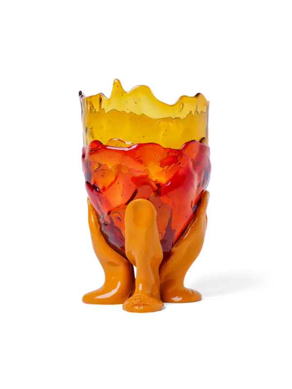 Fish Design Clear Vase