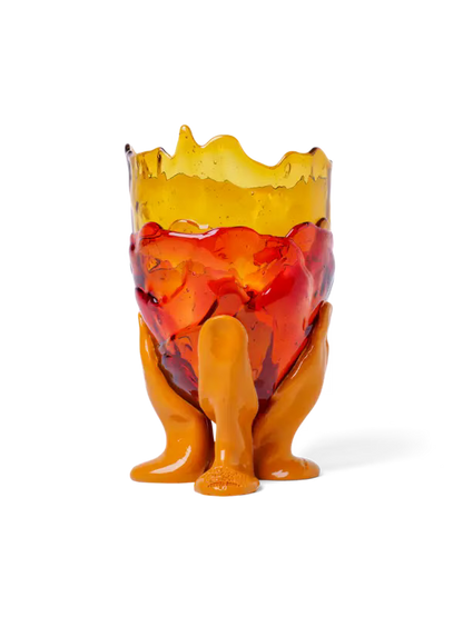 Fish Design Clear Vase