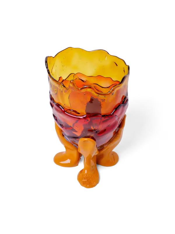 Fish Design Clear Vase