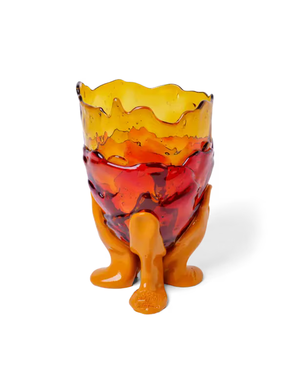 Fish Design Clear Vase