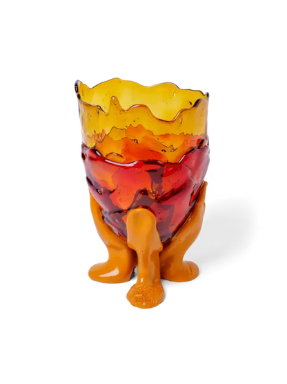 Fish Design Clear Vase