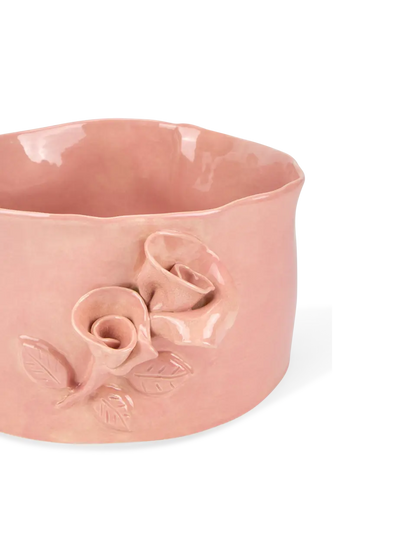 Flower Crafted Salad Bowl