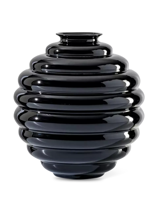 Napoleone Martinuzzi Deco Black Vase