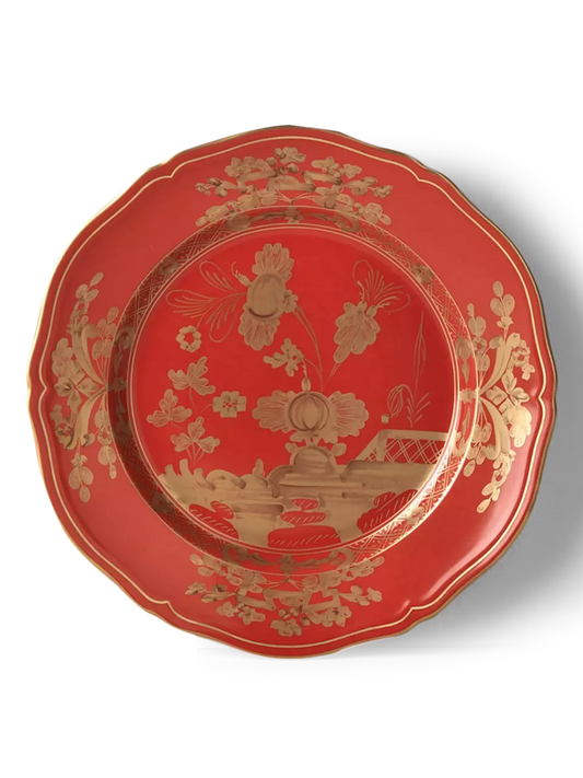 Oriente Italiano Rubrum Flat Dinner Plate