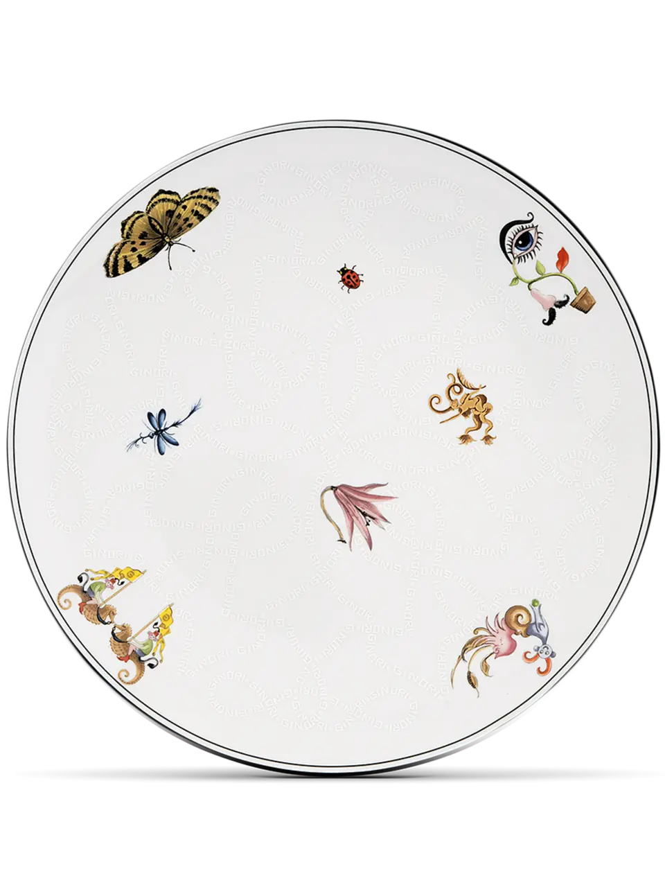 Arcadia White Charger Plate