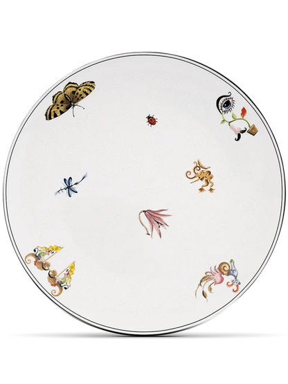 Arcadia White Charger Plate